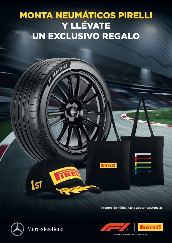 Monta neumáticos Pirelli en tu Mercedes-Benz y llévate un regalo exclusivo 1
